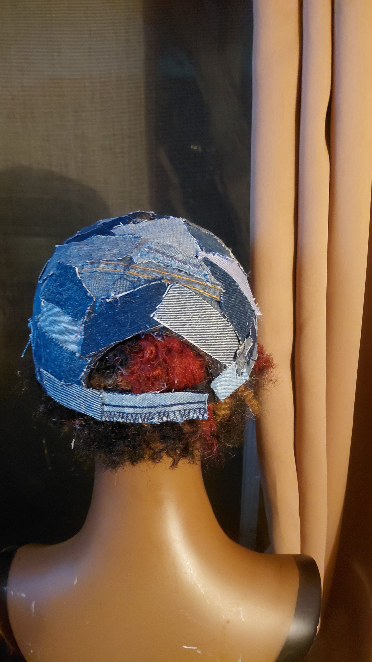 LA CAMOUFLAGE DENIM CAP