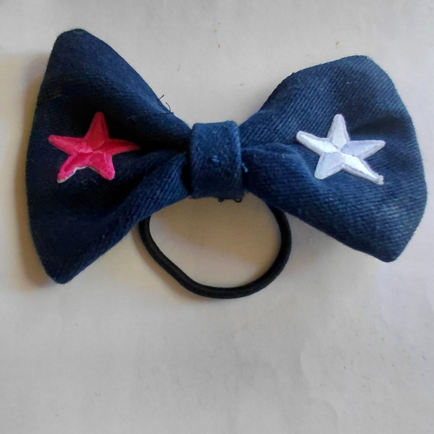 DENIM BOW