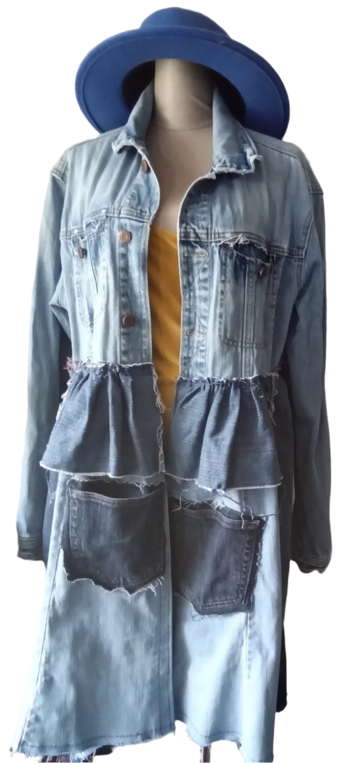 RUGGED UPCYCLE BOHO DRESS JACKET