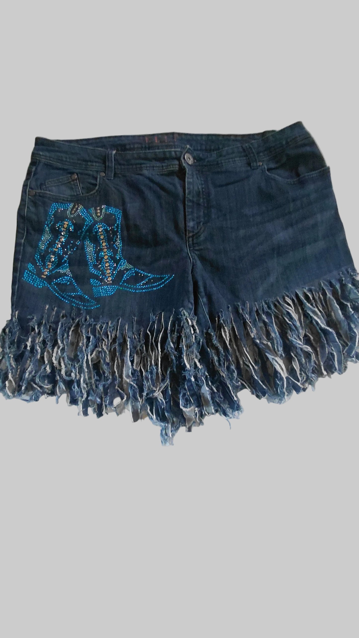 DENIM SHORT PANTS