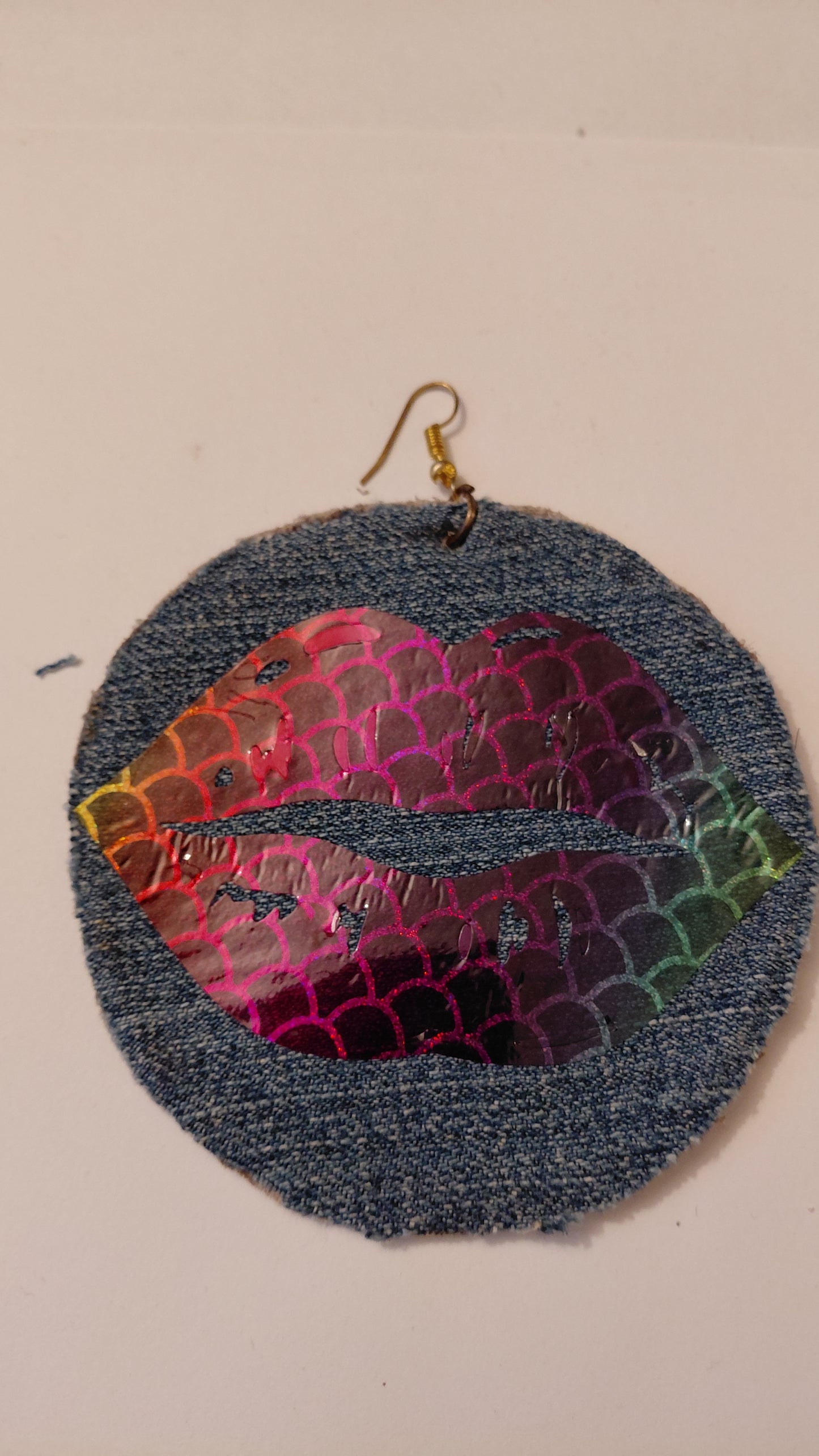 DENIM EARRINGS