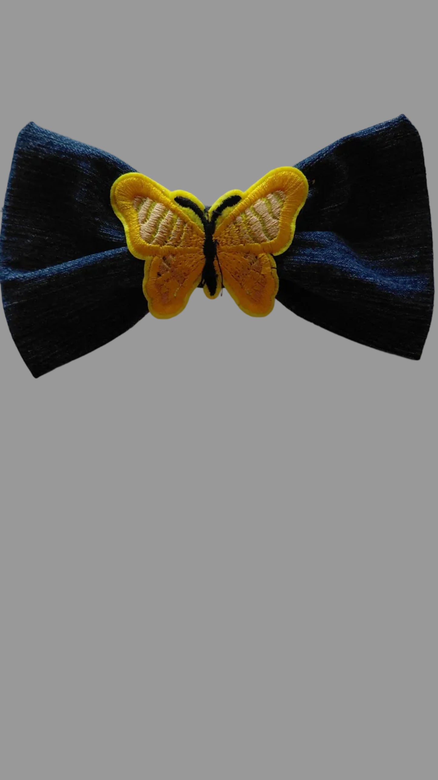 DENIM BOW