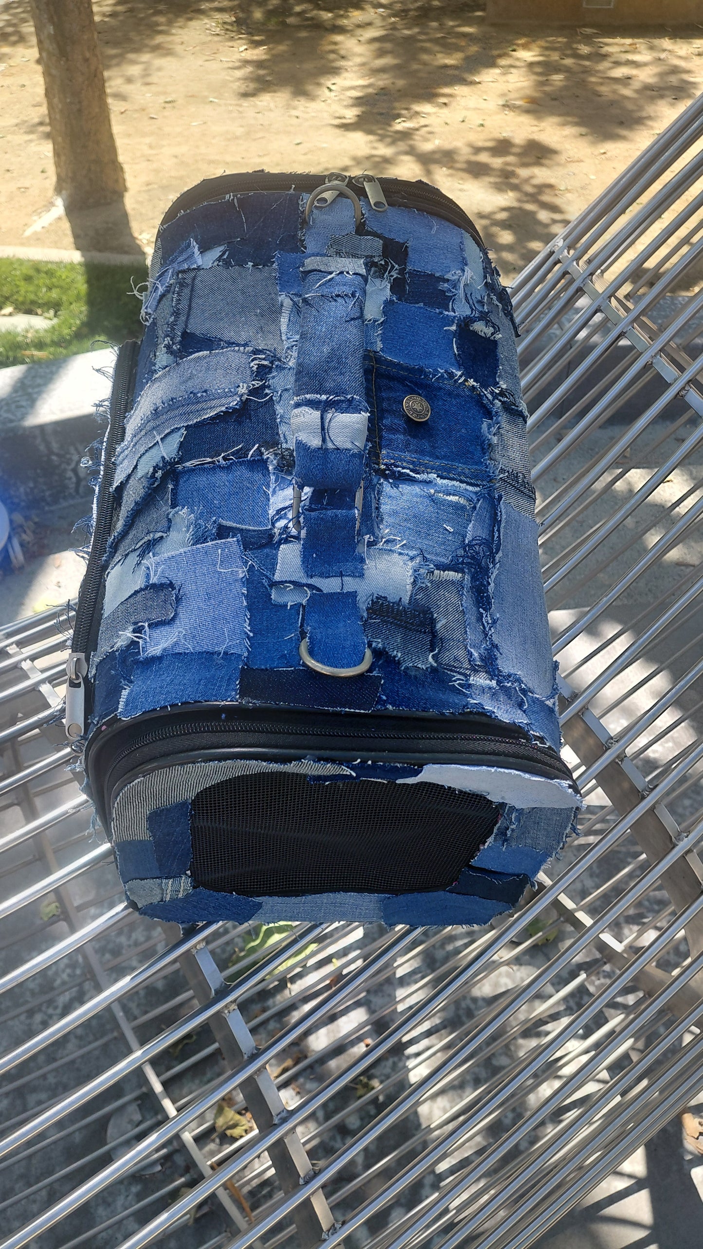 DENIM RUGGED PET CARRIER