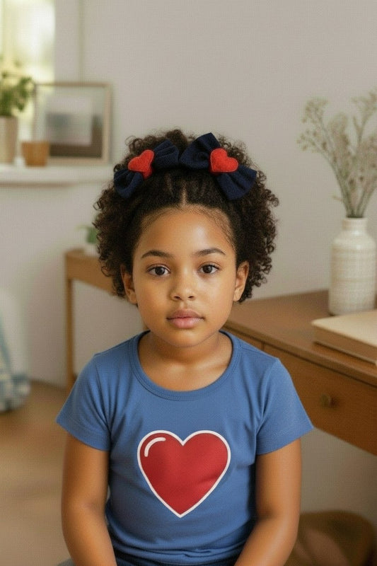 DENIM BOW