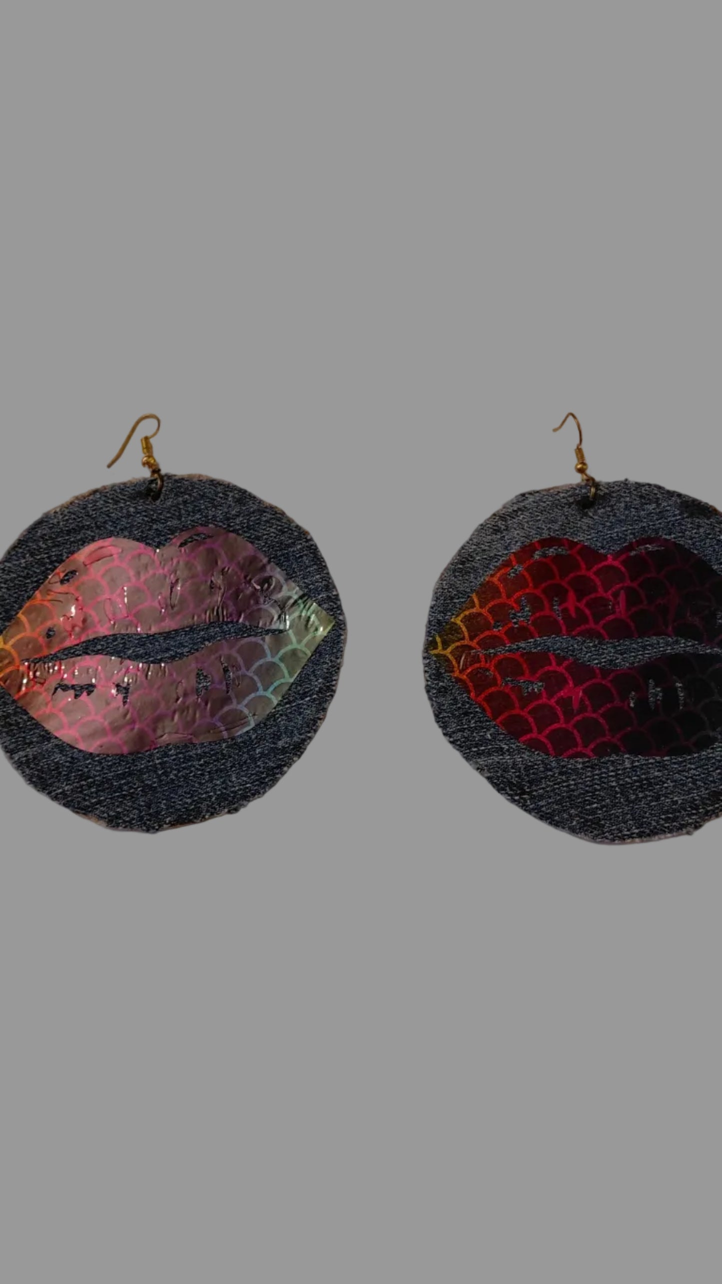 DENIM EARRINGS