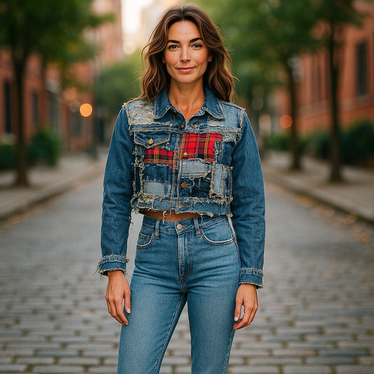 RUGGED BOHO DENIM JACKET